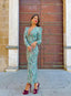 Vestido Toscana Matcha